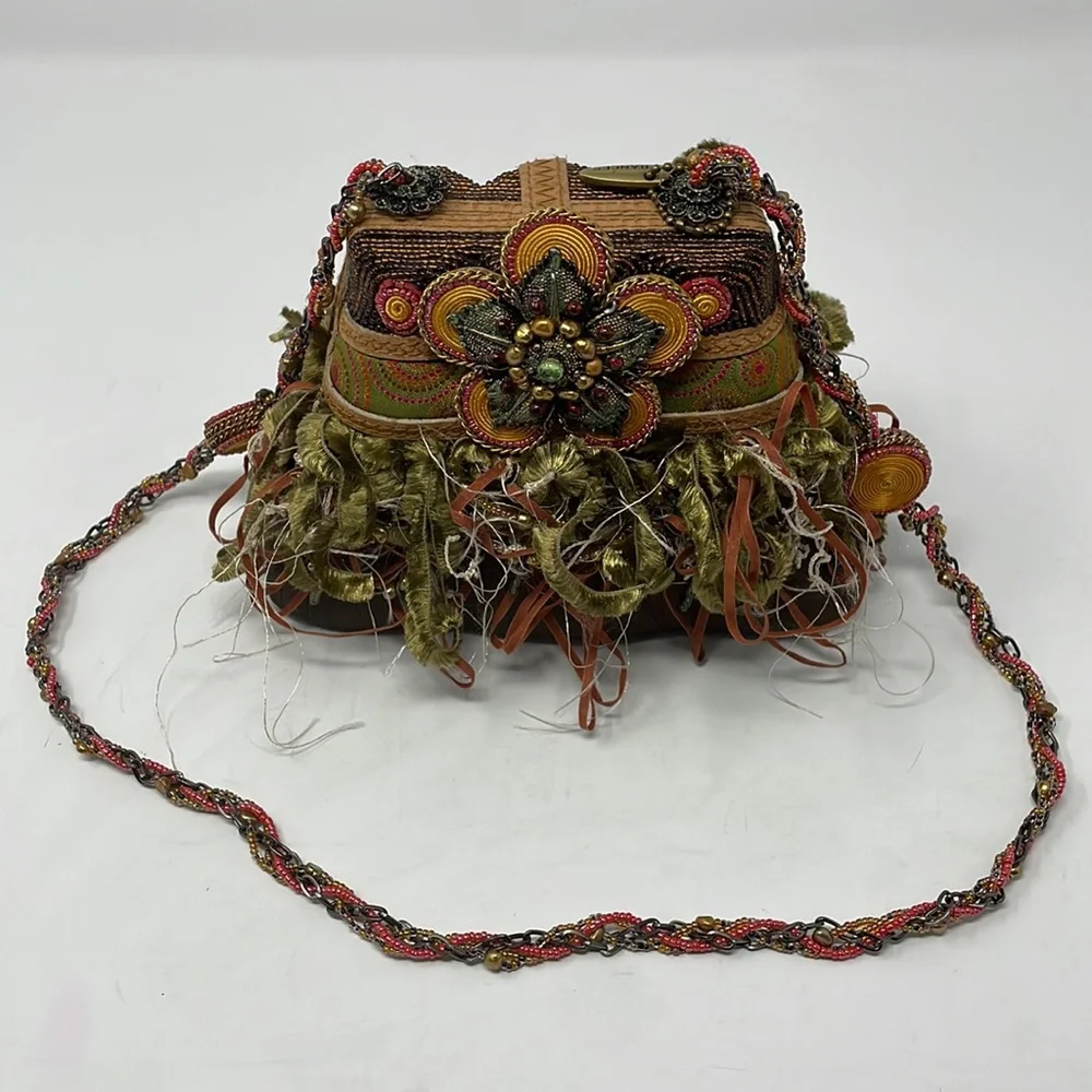 Mary Frances Multicolor Beaded Handbag - Picture 1 of 16